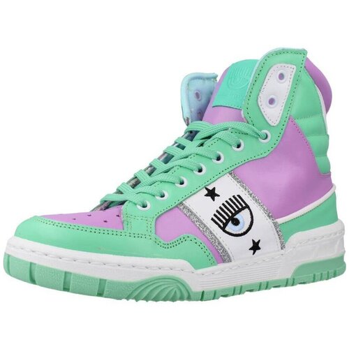 Chiara Ferragni Modne superge CF1 HIGH Zelena Cene