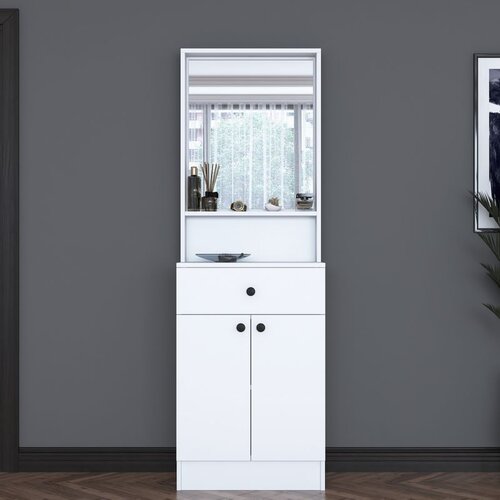 Hanah home P6 - 3293 white hall stand Slike
