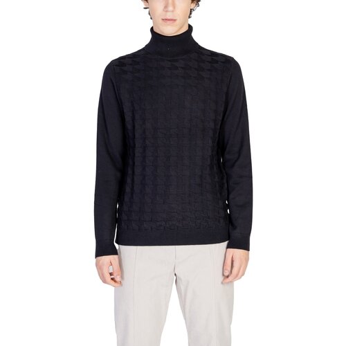 Antony Morato Telovniki & Jope COTTON WOOL BLEND YARN WITH JACQUARD 3D MMSW01454-YA200066 Črna Cene