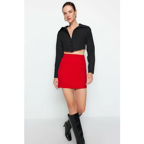 Trendyol Skirt - Red - Mini