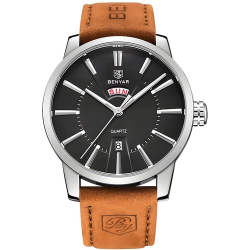 Sat BENYAR UG-14279 - Smeđa / Crna / Srebrna KP14279 Cijene