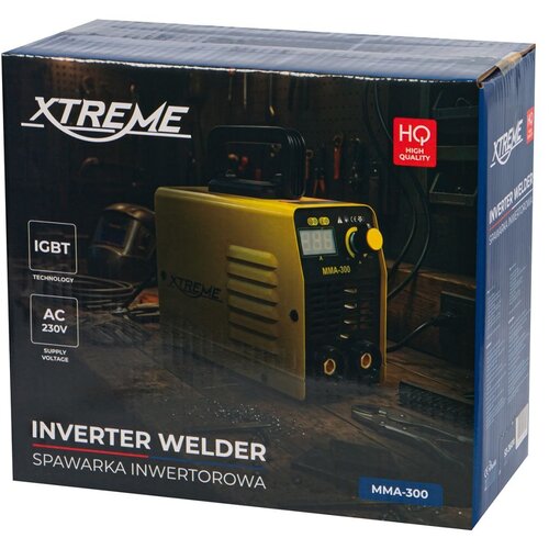 Xtreme MMA-300 &amp;ndash; Inverterski aparat za zavarivanje 300 A, IGBT, MMA/TIG, HOT START, ANTI STICK, LCD zaslon Slike