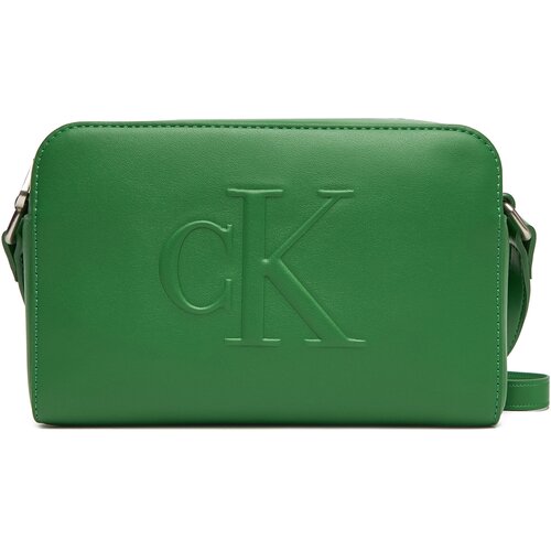 Calvin Klein Jeans Ročna torba Sculpted Ew Camera Bag LV04K3036G Zelena Cene