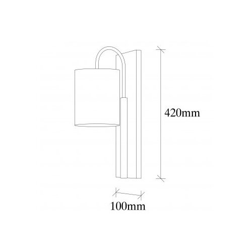 Opviq lights Baston 3461 Zidna lampa, crno-siva Cijene