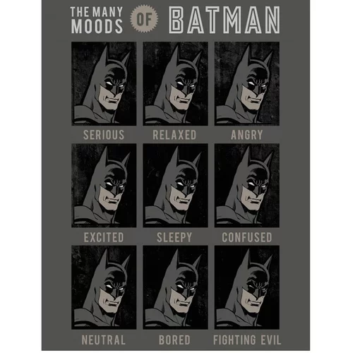 Batman The Many Moods deka 130x170