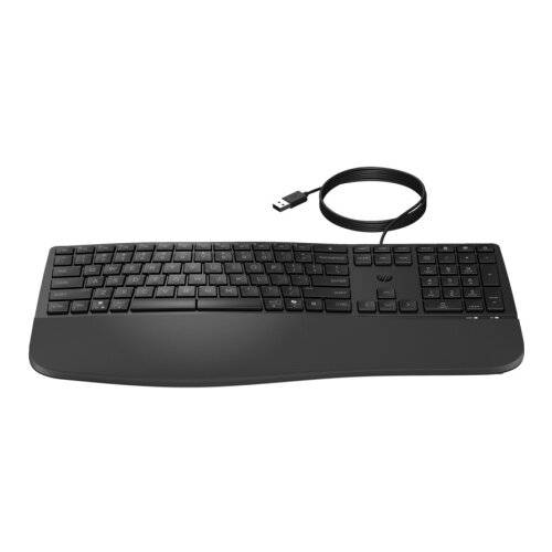 HP 485 Comfort Wired Keyboard, Black, YU ( 8T6M2AA ) Cene