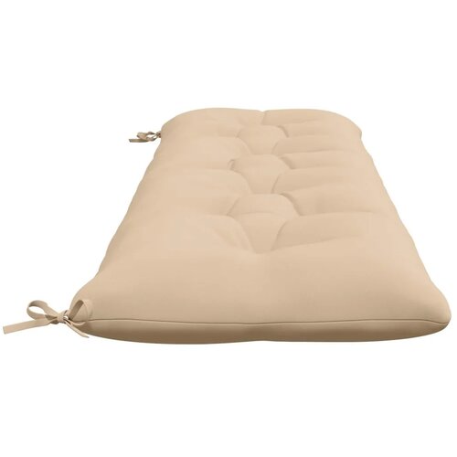  Jastučići za klupe VIANEN 2 kom. 100% poliester Krem - Krem 160 x 50 x 12 cm Slike