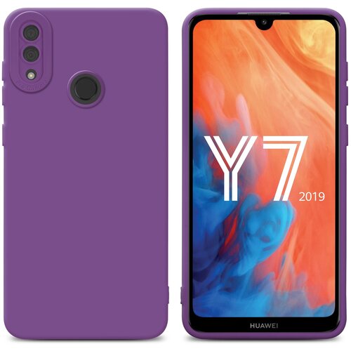 Cadorabo Case, združljiv s Huawei v tekočini mat vijolično - za&scaron;čitno prevleko iz fleksibilnega silikona TPU, (20595969) Cene