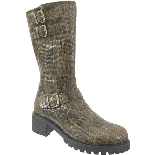 Rock & Rose Mestni škornji Cv-5202 Zelena Cene