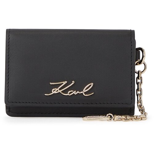 Karl Lagerfeld Denarnica K SIGNATURE CHAIN CARD HOL Črna Cene