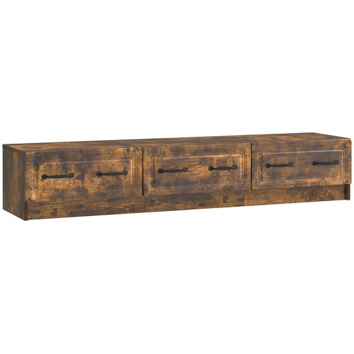 TV ormar Dimljeni hrast 147 x 34,5 x 27 cm Konstruirano drvo Cijene