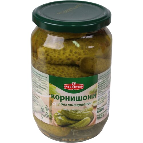 Podravka Kornišoni 680g Cene