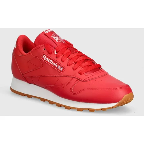 Reebok Classic Kožne tenisice Classic Leather boja: crvena, 100008792