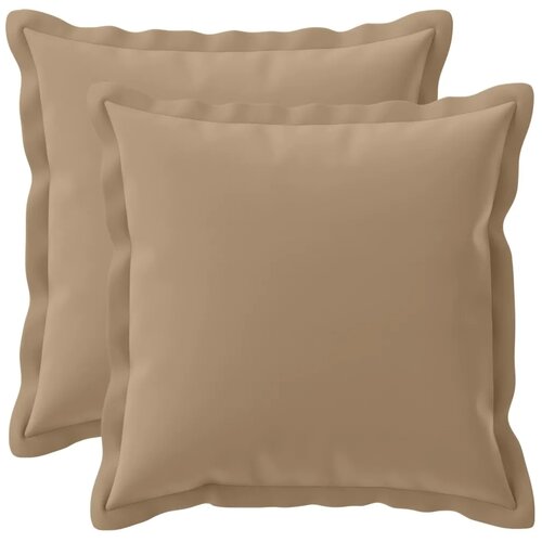  Presvlaka za jastuk 2 kom. HOUTEN Sivosmeđa 50 x 50 cm - Sivosmeđa 50 x 50 cm 2 Cijene