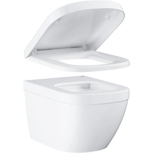 Grohe viseča brezrobna WC školjka z desko s počasnim zapiranjem Euro Ceramic Cene
