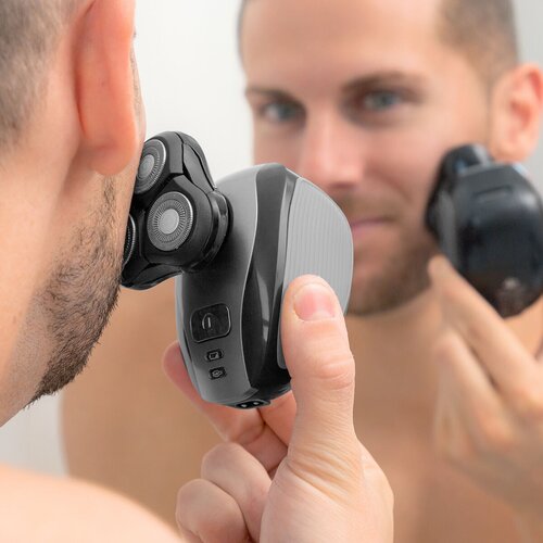 InnovaGoods 5v1 polnljiv ergonomski multi-funkcijski brivnik Shavestyler, (21061586) Cene