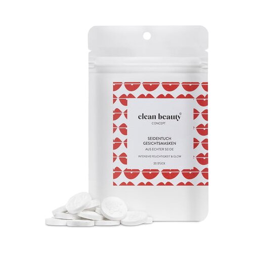 Clean Beauty Concept Silk Scarf Face Masks Cene