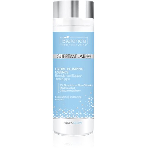 Bielenda Professional Supremelab Hydra Glow esence za toniranje in posvetlitev obraza 200 ml Slike