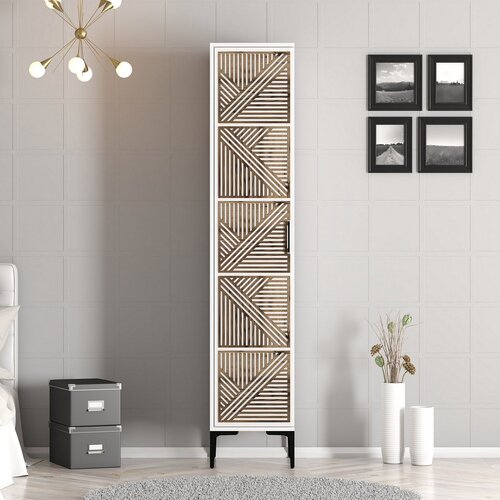 Hanah home Ormar Kumsal P 40x47,5x201cm Bijeli Cijene