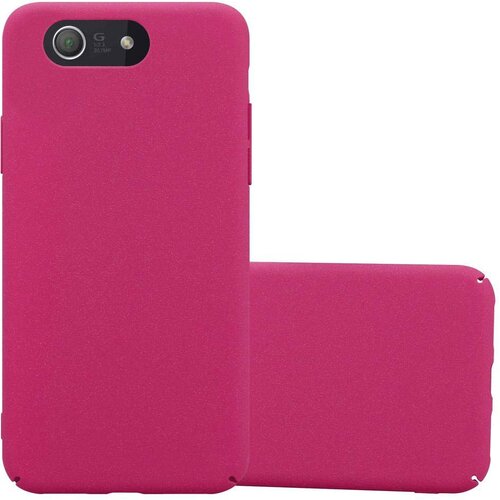 Cadorabo Case, združljiv s Sonyjem v Frosty Pink - Hard Case za&scaron;čitni pokrov v zmrznjenem videzu proti praskam in udarcem, (20568713) Cene