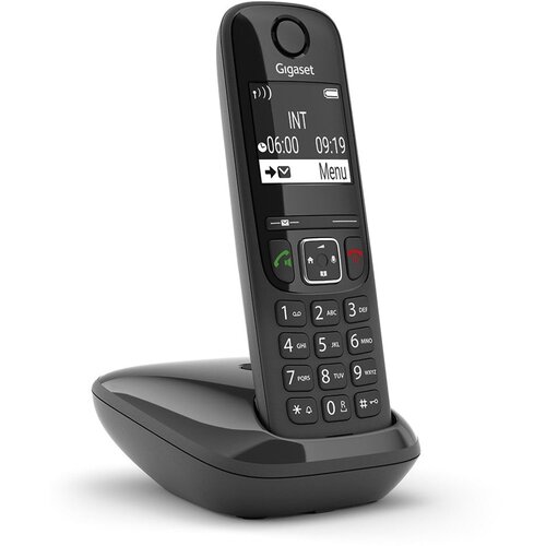 Gigaset AS690 Analog /DECT telephone Caller ID Black Slike