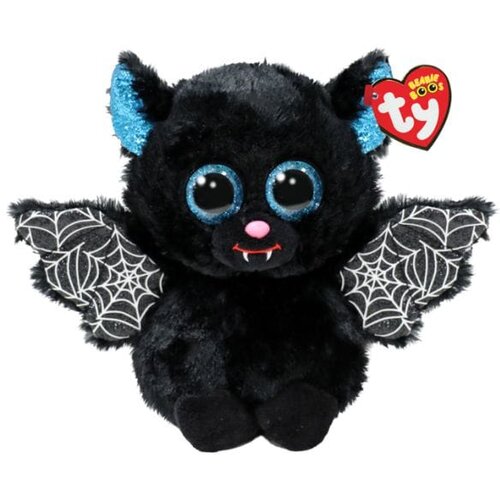 Ty Plišana igračka Šišmiš batrick 37349, 15 cm, Crni Cene