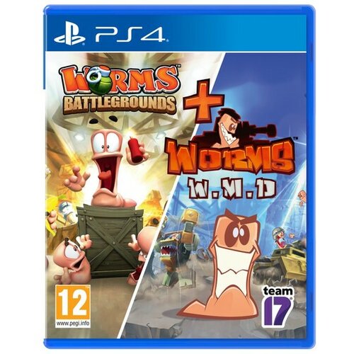 Sold Out Igrica PS4 Worms Battlegrounds + Worms W.M.D. Slike