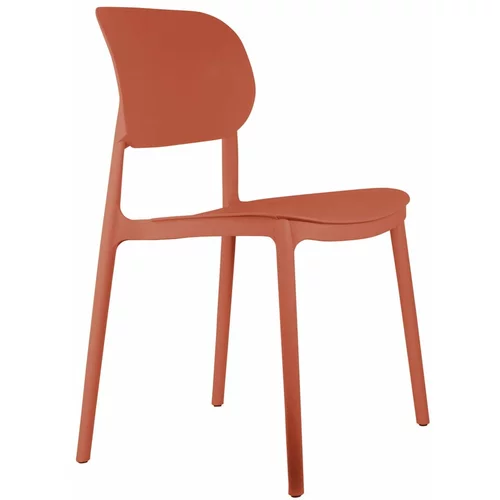 Leitmotiv Narančaste plastična blagovaonske stolice u setu 4 kom Cheer –