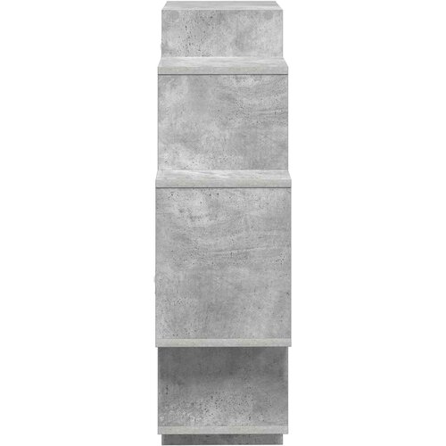  Polica na zidu Betonska siva 90 x 25 x 90 cm Konstruirano drvo Slike