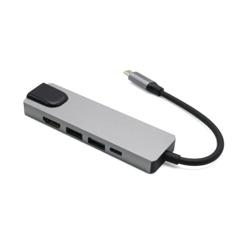  Hub type-c na hdmi type c 2xusb3.0 lan (5 u 1) ( HUB77 ) Slike