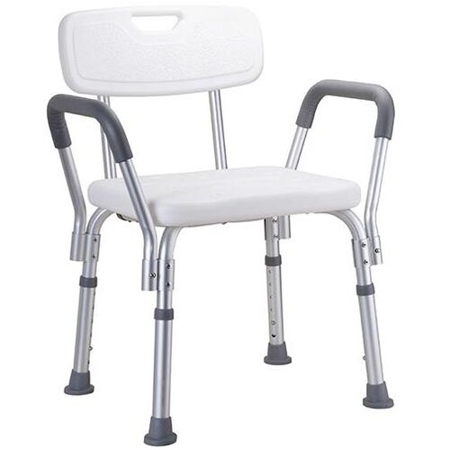  Stolica 56x66 cm srebrna/bela Cene