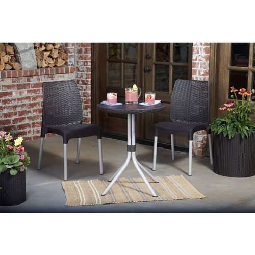 Keter bistro set Chelsea boja grafita 223562 Slike