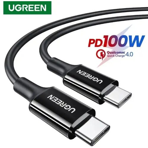 Ugreen US300 USB-C 2.0 napojni kabl PD FAST 100W 5A 1m Cene