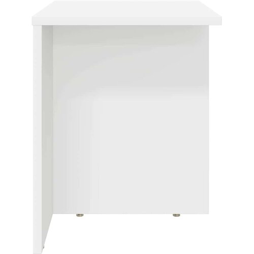  Konačna Stolić 2 pcs Bijelo 37 x 32 x 40 cm Konstruirano drvo Slike