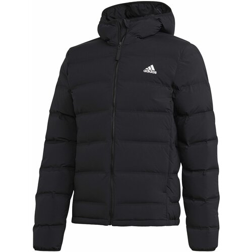 Adidas Muška jakna Helionic Stretch Hooded Down crna Cene