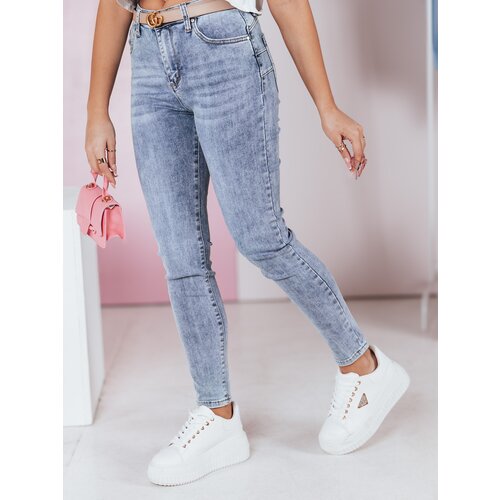 DStreet Spodnie damskie jeansowe skinny SKINLINE Slike