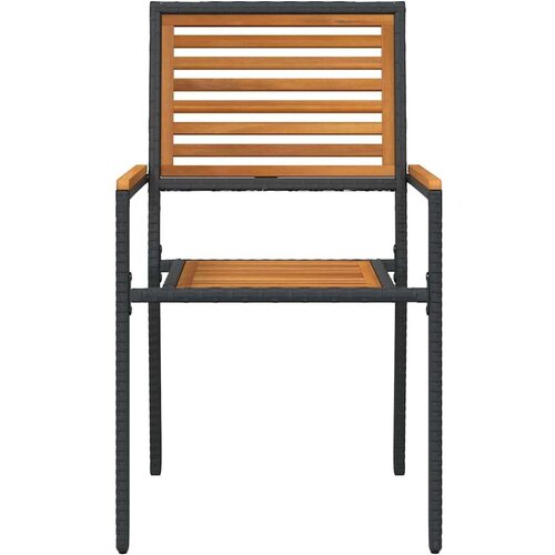 VidaXL Vanjske Stolice 4 pcs Krem, smeđa Slike