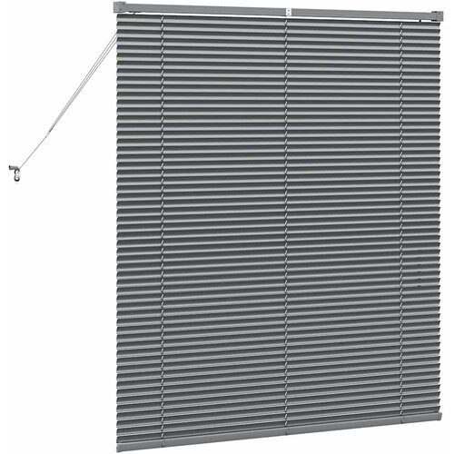  Venecijanski zastore Tamno siva 130 x 115 cm Aluminij Slike