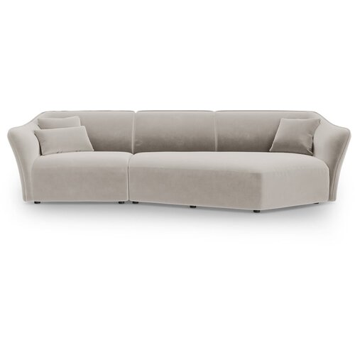 Cosmopolitan Design Bež bar&amp;scaron;unasti kutna garnitura Tokyo &amp;ndash; Slike