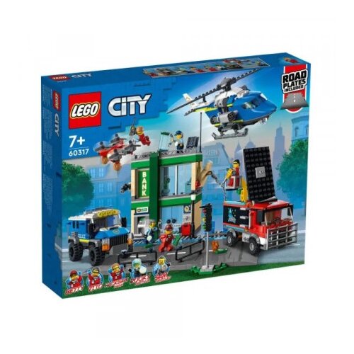 Lego city police chase at the bank ( LE60317 ) Cene