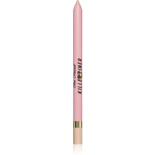 Too Faced Killer Liner 36 Hour Waterproof Gel Eyeliner Pencil vodoodporni gel svinčnik za oči za dolgoobstojen učinek odtenek Cashmere 1,2 g Cene