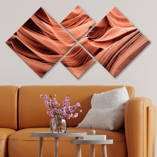Wallity slika 4MDF3297900, 60x115 cm, 4 dela Cene