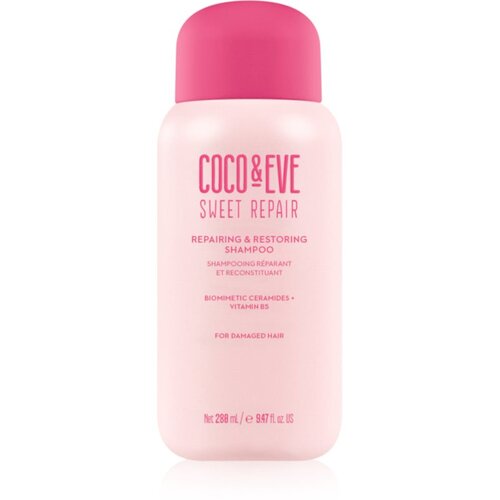 Coco & Eve Sweet Repair Repairing & Restoring Shampoo &scaron;ampon za intenzivnu regeneraciju za o&scaron;tećenu i obojenu kosu 280 ml Cijene