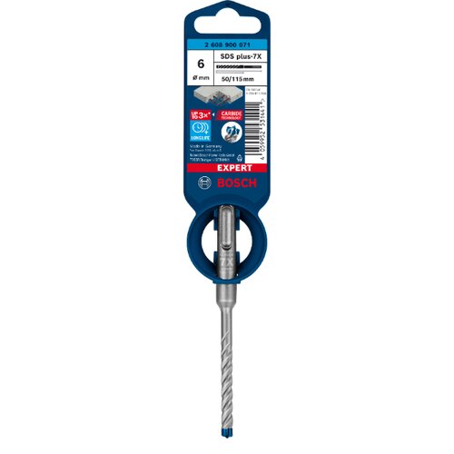 Bosch Expert Sveder za beton in kamen SDS Plus-7X (1 kos, Premer vrtalnega svedra: 6 mm, 50 mm) Slike