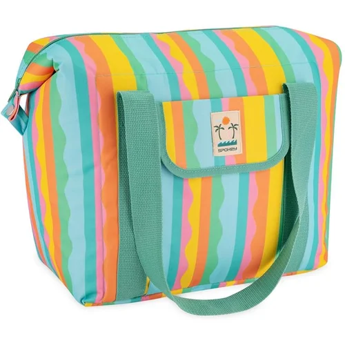 Spokey SAN REMO Thermal bag, 28 l, coloured stripes