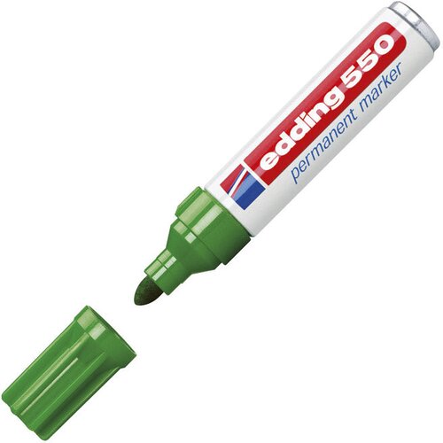 Marker permanentni 3-4mm edding 550 zeleni Cijene