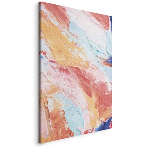  Slika - Spring Shades - A Colorful Mix of Warm and Cool Tones on Canvas 60x90 Cijene