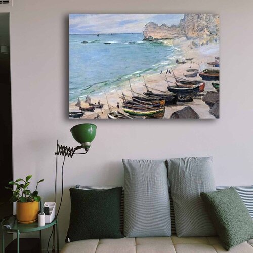 WALLXPERT Dekorativna slika na platnu, 70x100cm, &Scaron;areno Cijene