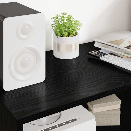 ormar Crni hrast 80 x 35 x 40 cm Konstruirano drvo Slike
