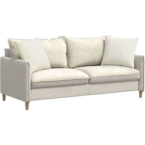  Jastučići za sofu 2 pcs Krema 50 x 50 cm Kordura tekstil Slike